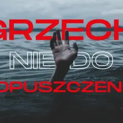 Dłoń wystająca z wody, symbolizująca grzechy przeciwko duchowi świętemu, które są nie do odpuszczenia.