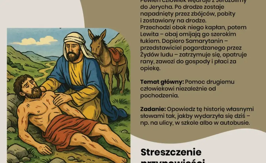 Miłosierny Samarytanin - Co Jezus naprawdę mówi o bliźnim?