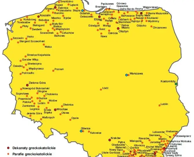 Gdzie jest najwięcej kościołów w Polsce? Odkryj zaskakujące regiony